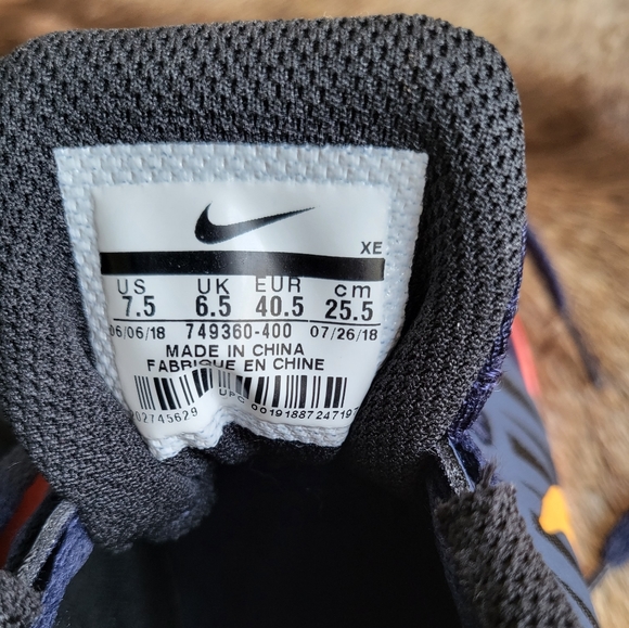 Nike Zoom Speed Racer Running Shoes size Mens 7.5, Unisex/UK 6.5/Eur 40.5 EUC - Picture 7 of 8